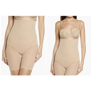 HONEYLOVE  SuperPower Shorts in Sand Shapewear  size Large NEW $89